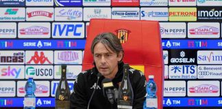 Benevento, Pippo Inzaghi in conferenza stampa (Foto © Benevento)