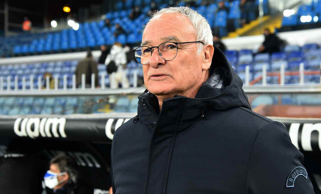 Claudio Ranieri, allenatore Sampdoria. Getty images