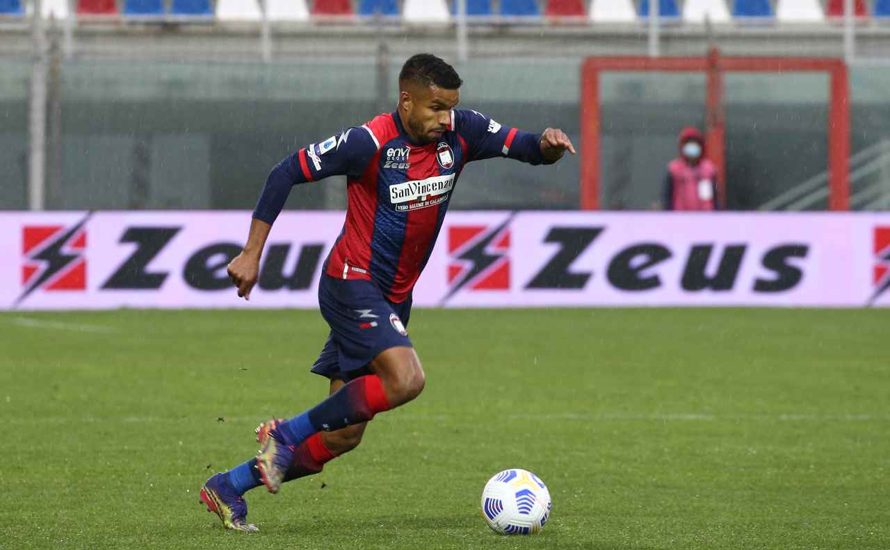 Junior Messias, attaccante del Crotone. Getty Images