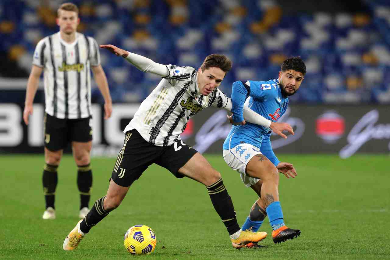 Juventus-Napoli. Getty Images