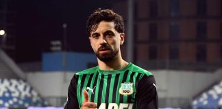 Francesco Caputo, attaccante del Sassuolo. Getty Images
