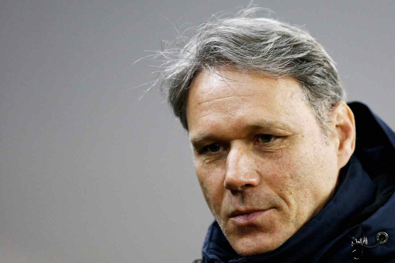 Marco Van Basten, ex allenatore del Milan. Getty Images