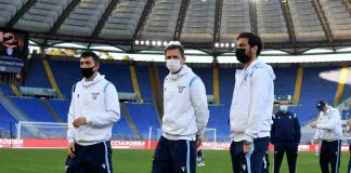 I giocatori della Lazio in attesa di un Toro che non arriverà mai (Photo by Marco Rosi - SS Lazio/Getty Images)