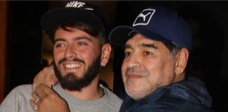 Maradona Jr e Diego (Gazzetta)