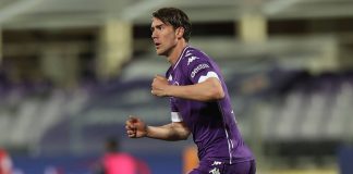 Vlahovic, attaccante della Fiorentina. Getty Images
