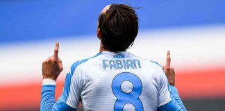 Fabian Ruiz, centrocampista del Napoli. Getty Images
