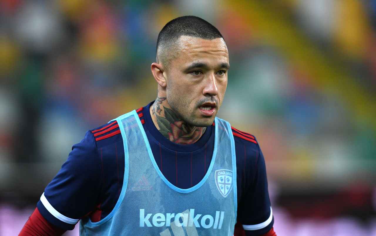 Radja Nainggolan, centrocampista del Cagliari. Getty Images