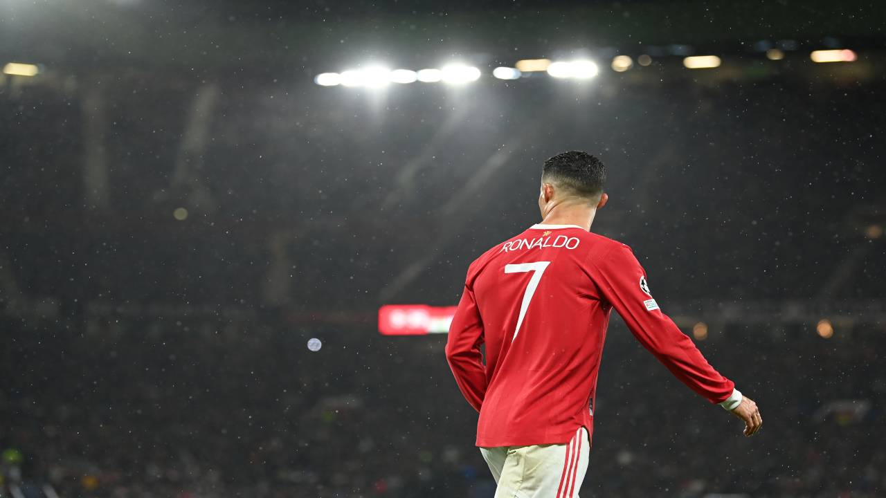 Cristiano Ronaldo all'Old Trafford - credit: Getty Images