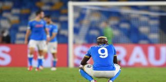 Osimhen partirà probabilmente dalla panchina in Napoli Legia - credit: Getty Images