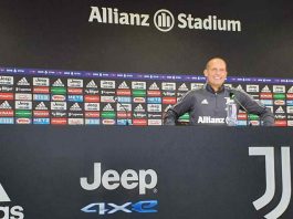 conferenza stampa allegri Juventus