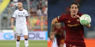 Arnautovic e Zaniolo, attaccanti di Bologna e Roma - credits: Getty Images. Sportmeteoweek