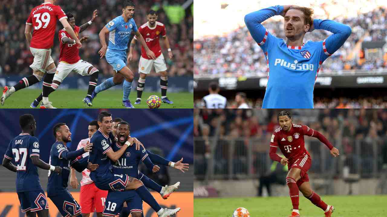 Immagini da Premier, Liga, Ligue1 e Bundesliga - credit: Getty Images. Sportmeteoweek
