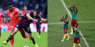 Giocatori di Canada, Messico e Camerun - credit: Getty Images. Sportmeteoweek