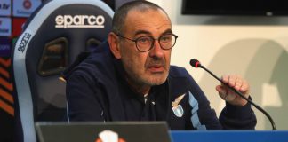 Maurizio Sarri allenatore della Lazio (Credit Foto Getty Images)