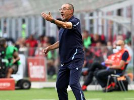 Maurizio Sarri, allenatore della Lazio (credit: Getty Images)