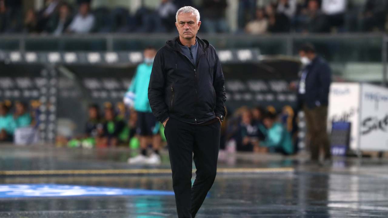 José Mourinho, allenatore della Roma (credit: Getty Images)