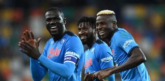 Kalidou Koulibaly, André Zambo Anguissa e Victor Osimhen (credit: Getty Images)