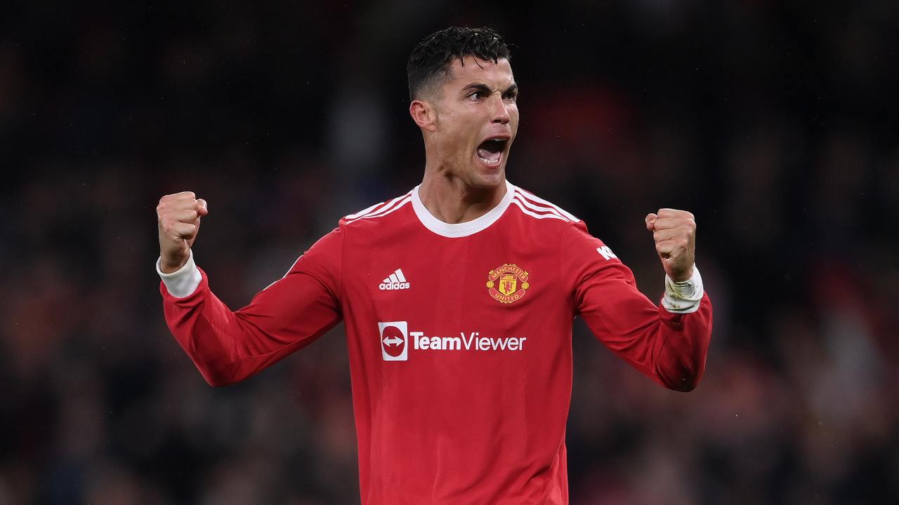 Cristano Ronaldo, attaccante del Manchester United (credit: Getty Images)