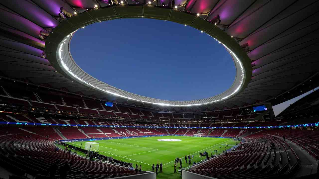 Il Wanda Metropolitano, casa dell'Atletico in Champions League - credit Getty Images. Sportmeteoweek