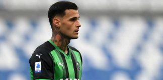 Gianluca Scamacca, attaccante del Sassuolo (credit: Getty Images)
