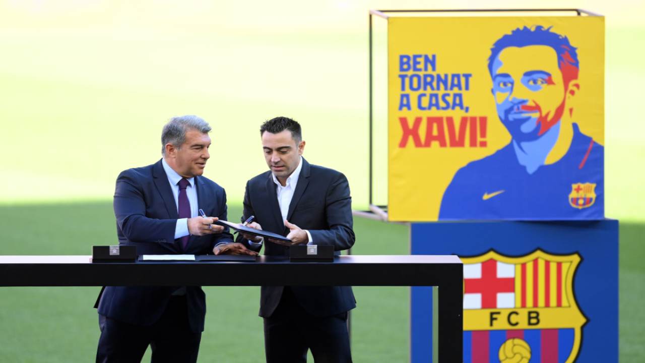 Xavi, nuovo allenatore del Barcellona (credit: Getty Images)