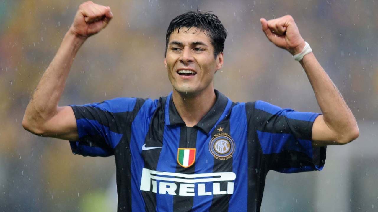 Julio Ricardo Cruz 6 anni all'Inter, dal 2003 al 2009 (Credit Foto Getty Images)
