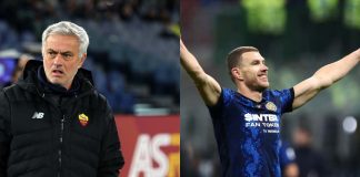 Mourinho e Dzeko, i grandi ex del match dell'Olimpico tra Inter e Roma - credits: Getty Images. Sportmeteoweek