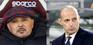 Mihajlovic e Allegri, allenatori di Bologna e Juventus - credits: Getty Images. Sportmeteoweek