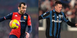 Pandev e Ilicic, attaccanti di Genoa e Atalanta - credits: Getty Images. Sportmeteoweek