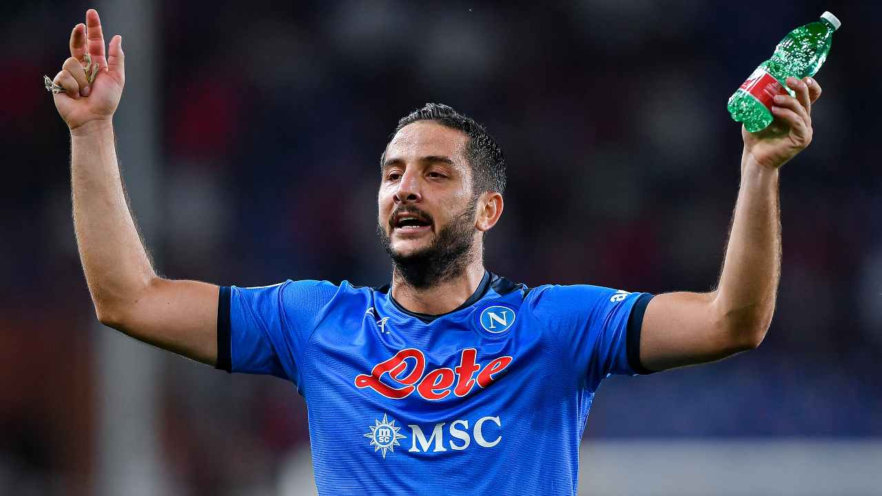 Kostas Manolas, difensore del Napoli (credit: Getty Images)