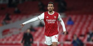 Pierre-Emerick Aubameyang, attaccante dell'Arsenal (credit: Getty Images)