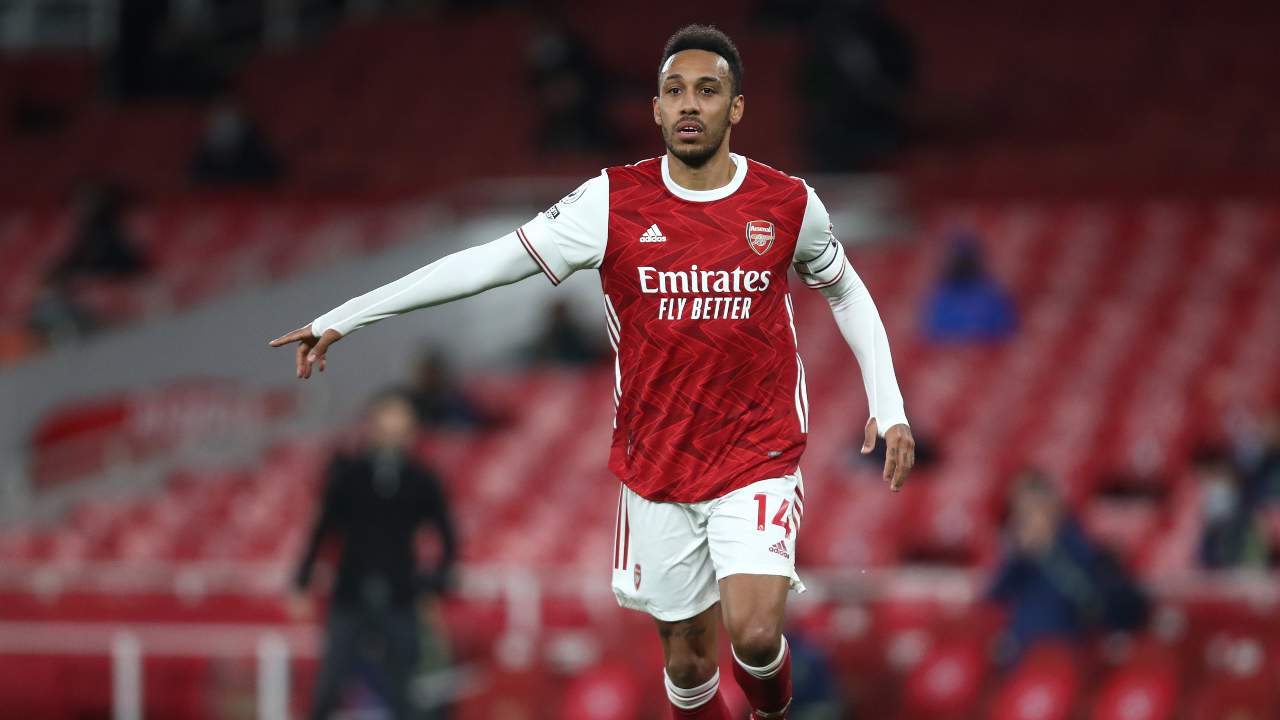 Pierre-Emerick Aubameyang, attaccante dell'Arsenal (credit: Getty Images)