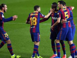 Giocatori del Barcellona - credits: Getty Images. Sportmeteoweek