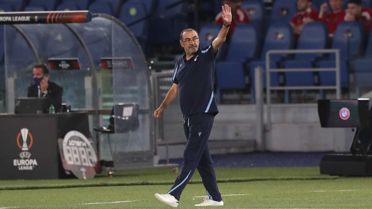 Maurizio Sarri, allenatore della Lazio (credit: Getty Images)