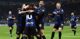 L'Inter festeggia un gol contro lo Spezia - credits: Getty Images. Sportmeteoweek