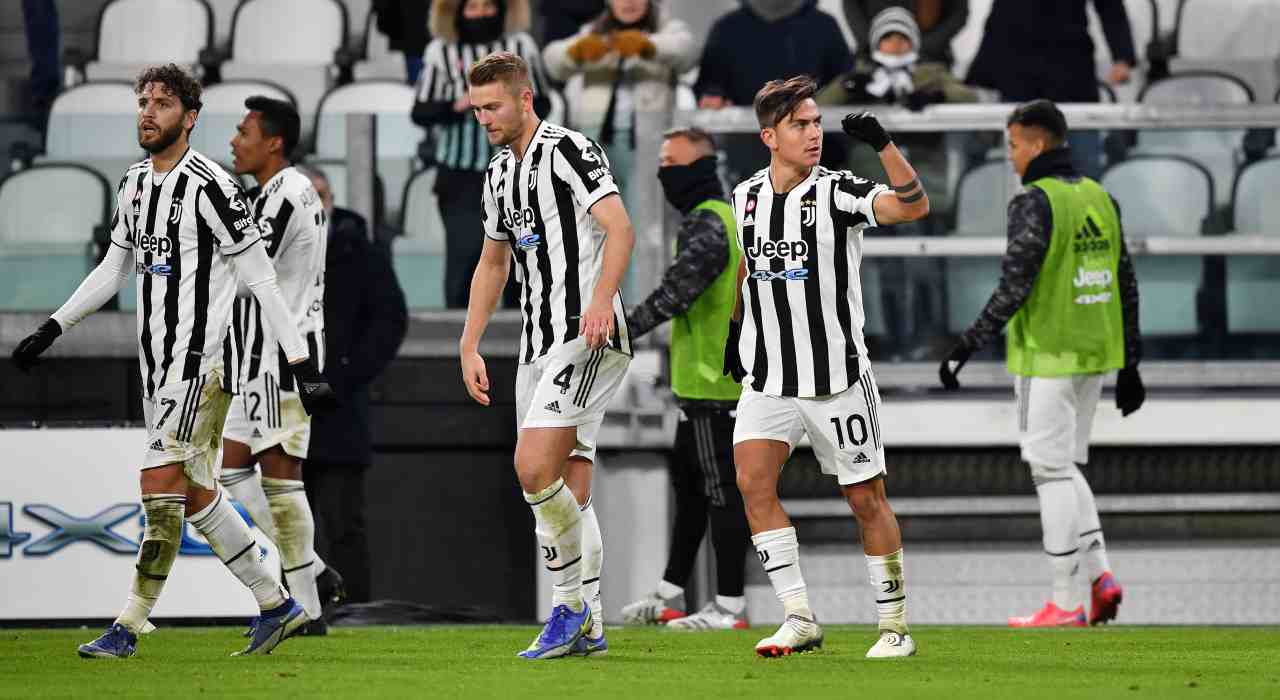 La Juventus festeggia un gol contro il Genoa - credits: Getty Images. Sportmeteoweek