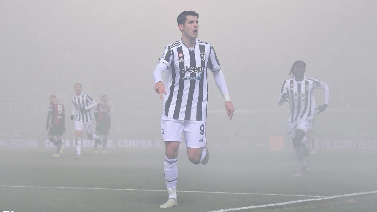 Alvaro Morata, attaccante della Juventus (credit: Getty Images)
