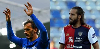 Gabbiadini e Pavoletti, attacanti di Sampdoria e Cagliari - credits: Getty Images. Sportmeteoweek