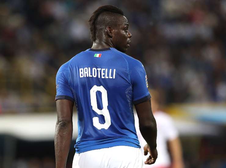 Mario Balotelli durznte la sua ultima partita in azzurro (Credit Foto Getty Images)