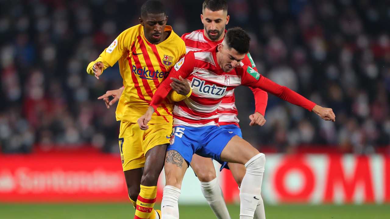 Ousmane Dembele, attaccante del Barcellona (Credit Foto Getty Images)