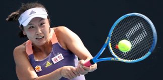 Peng Shuai all'Australian Open del 2020 (Credit Foto Getty Images)