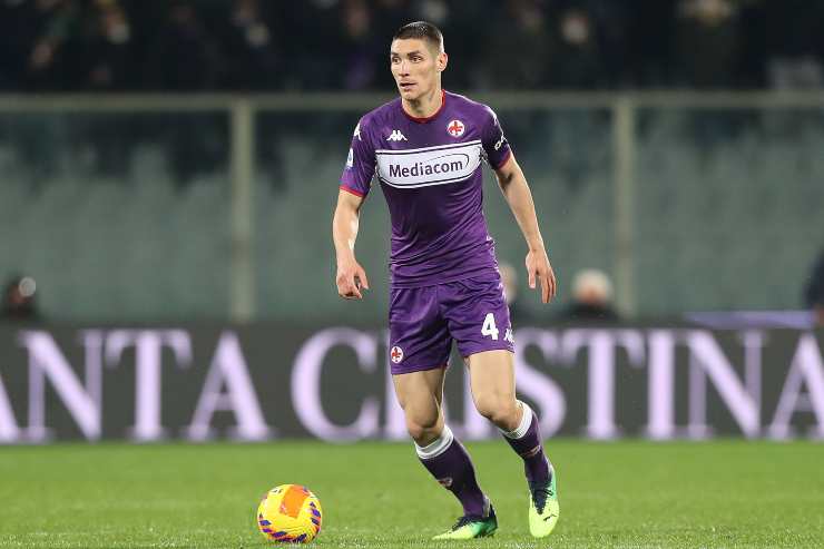 Nikola Milenkovic, difensore della Fiorentina (credit: Getty Images)