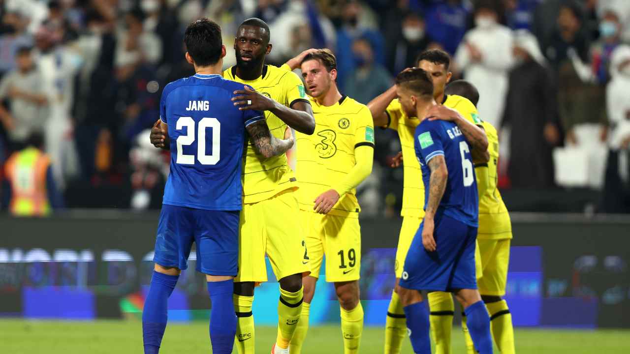 Immagine al fischio finale di Chelsea Al-Hilal - credits: Getty Images. Sportmeteoweek
