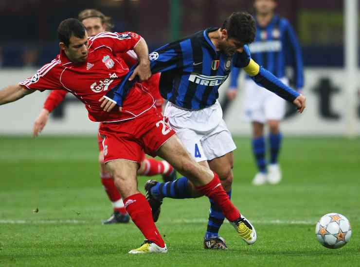 Immagini dall'ultima gara a San Siro tra Inter e Liverpool - credits: Getty Images. Sportmeteoweek