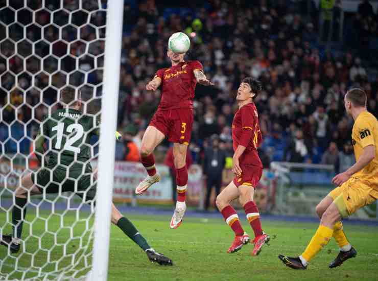 Il gol di Ibanez nella gara del girone - credits: Ansa Foto. Sportmeteoweek