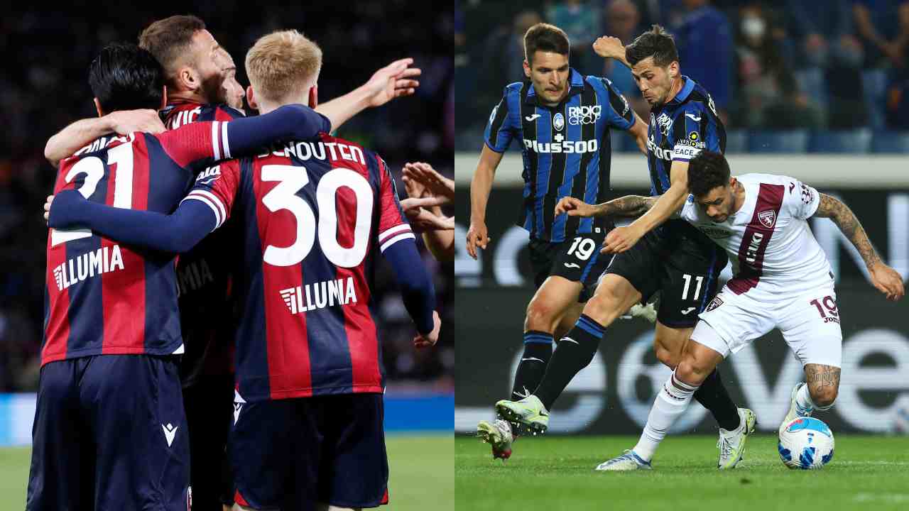 Bologna-Inter e Atalanta-Torino 