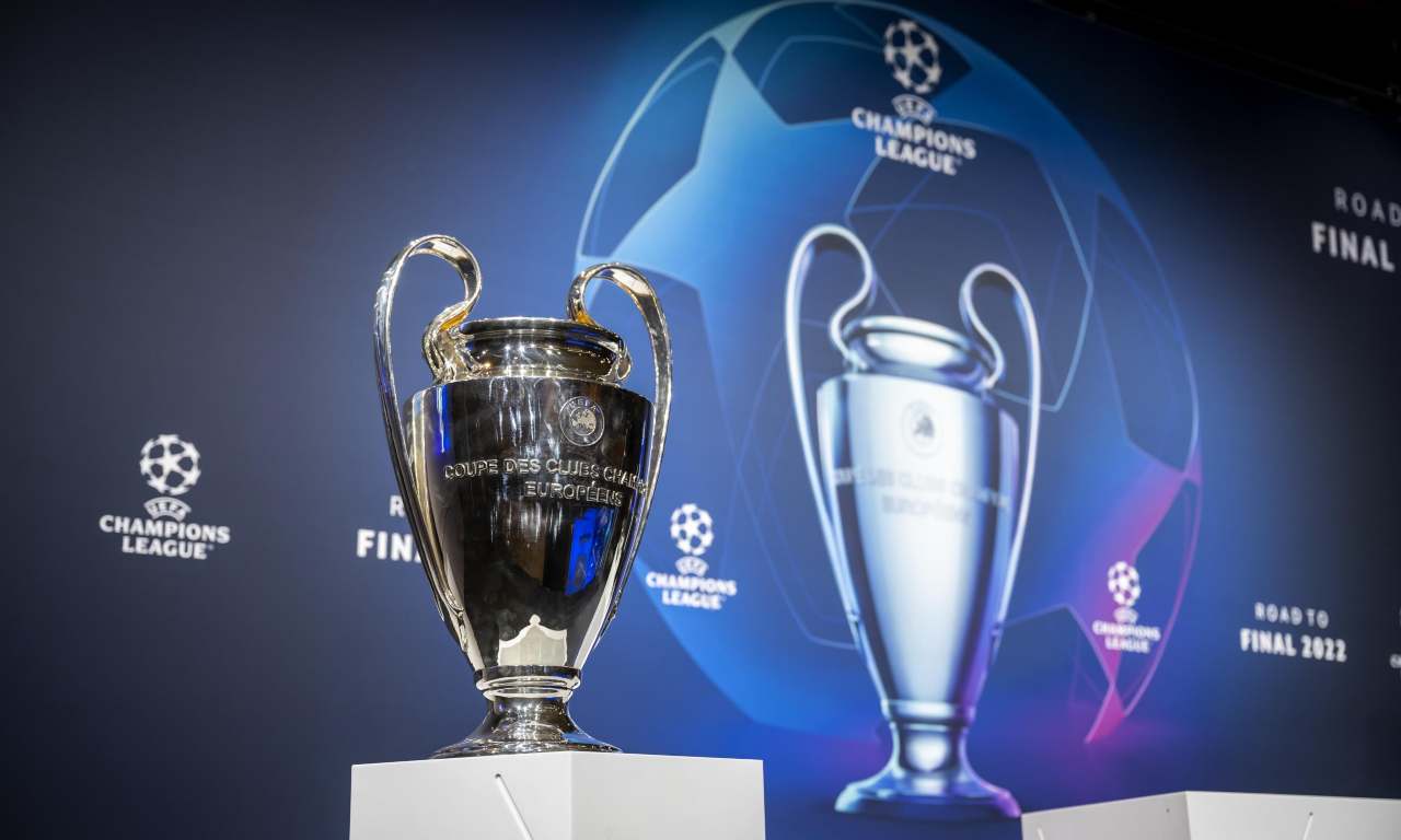 Il trofeo della Champions League (Credit: ANSA) - Meteoweek