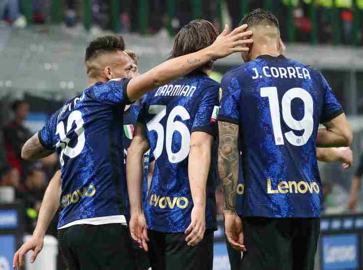 L'esultanza dell'Inter al gol del 2-0 [Credit: ANSA] - Meteoweek
