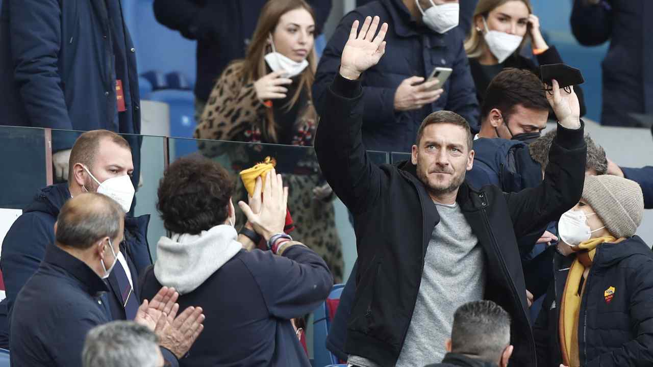 Francesco Totti allo stadio [Credit: ANSA] - Meteoweek