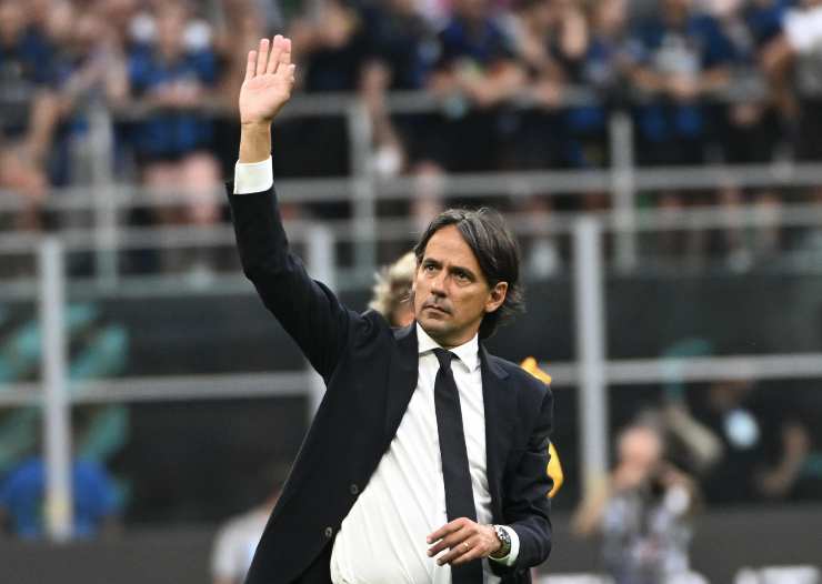 Simone Inzaghi, allenatore dell'Inter (credit: Ansa)